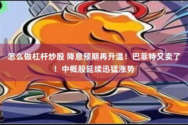 怎么做杠杆炒股 降息预期再升温！巴菲特又卖了！中概股延续迅猛涨势